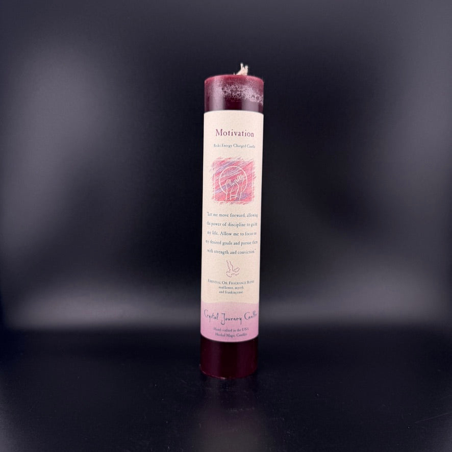 Crystal Journey Candles Motivation Affirmation Candle