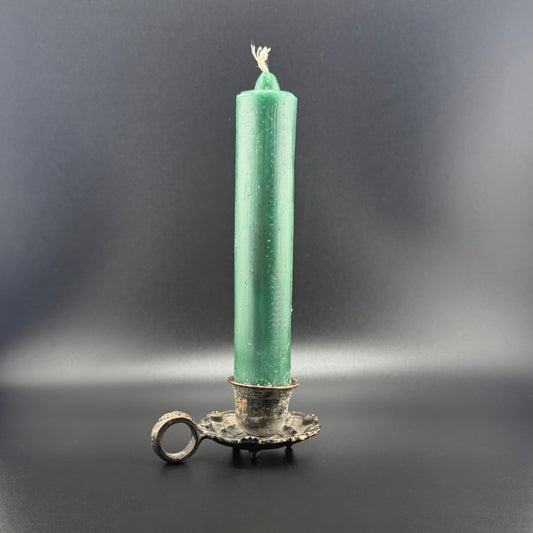 Vela ritual verde-15,2 cm
