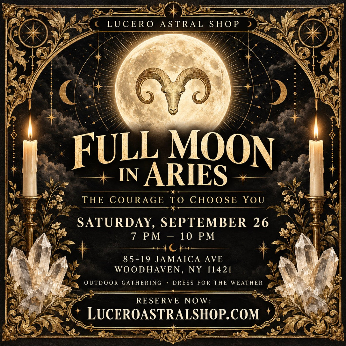 FULL MOON IN ARIES: THE COURAGE TO CHOOSE YOU