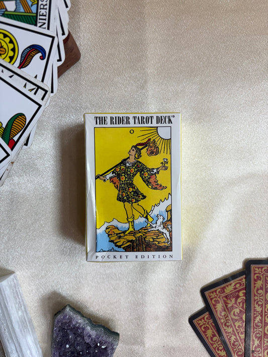 El mazo de tarot Rider Edición de bolsillo
