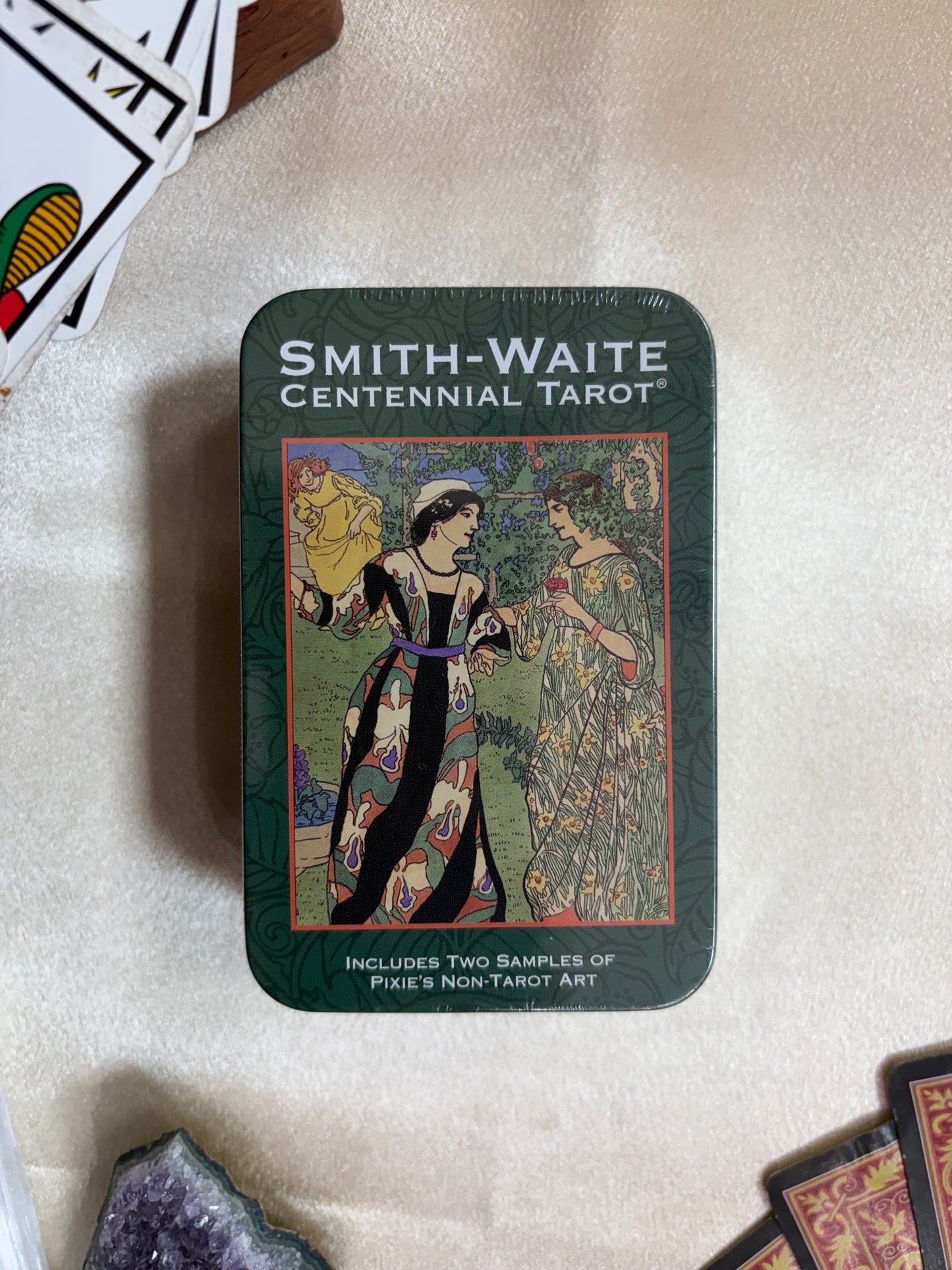 Smith-Waite Centennial Tarot in a Tin