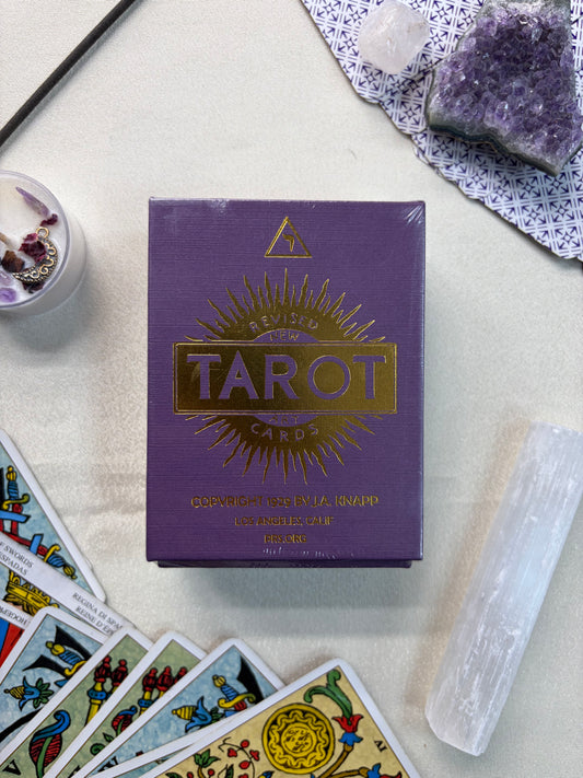 Cartas de arte del Nuevo Tarot revisadas de J.A. Knapp
