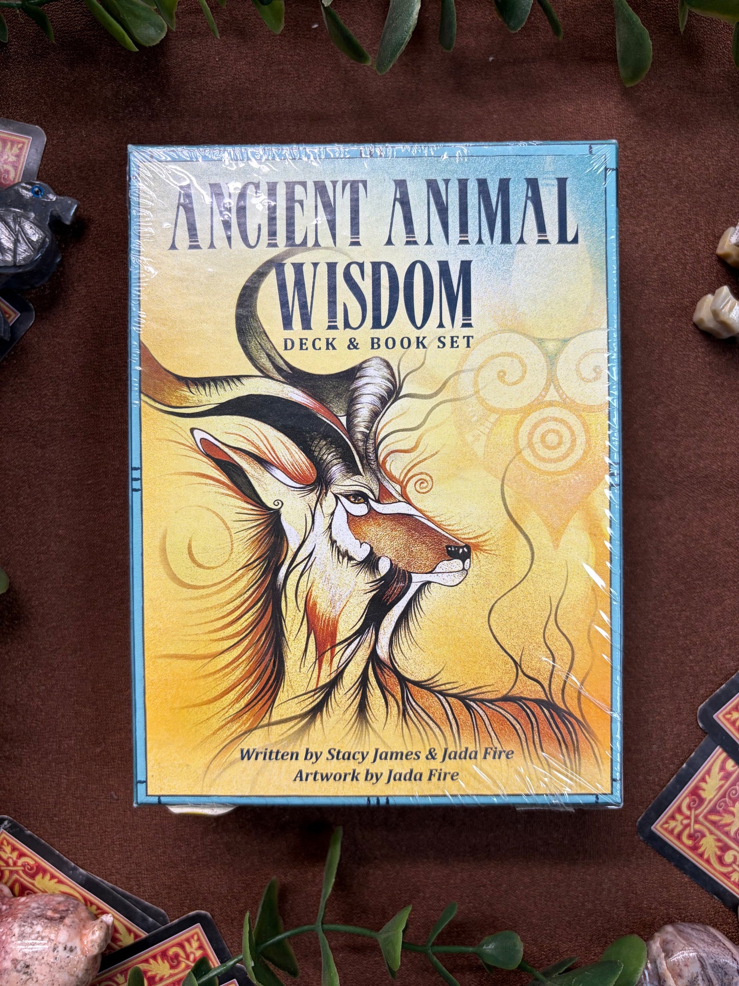 Ancient Animal Wisdom Deck & Book Set