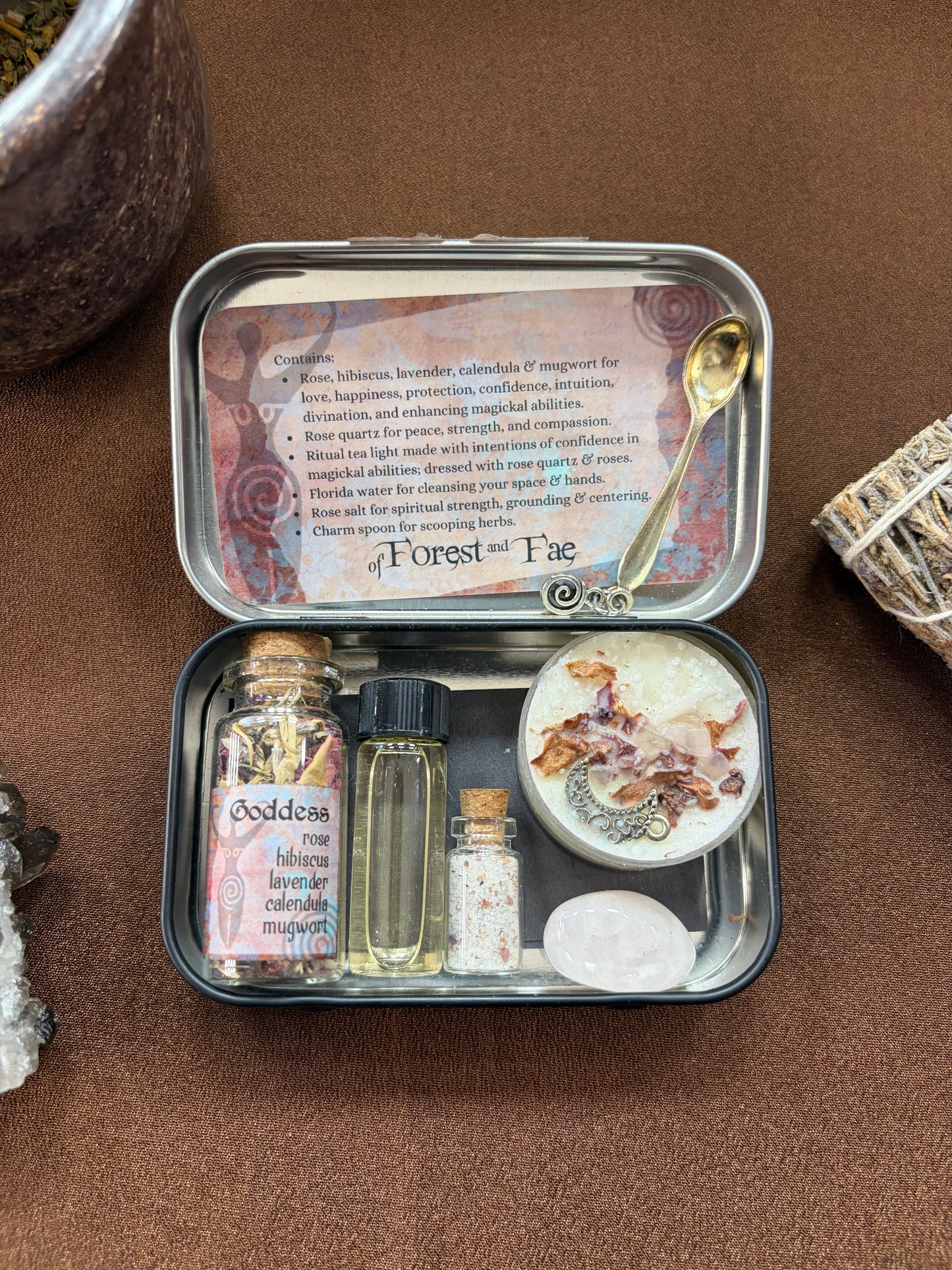 Goddess Travel Altar Kit