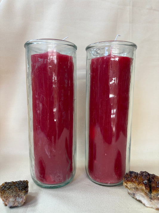 Pull Out Red Candle