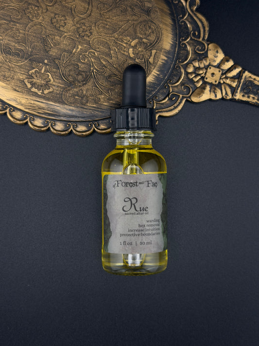 Rue Sacred Altar Oil Dropper