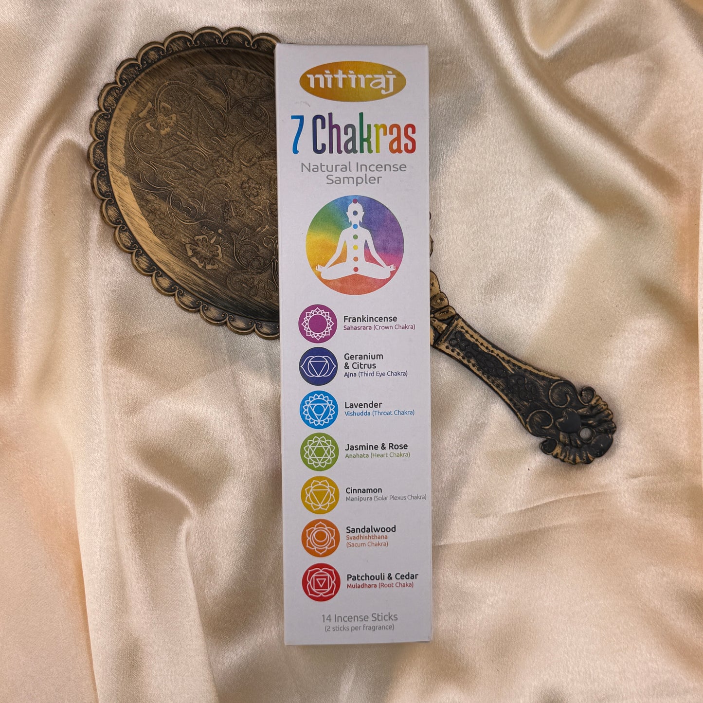Goloka 7 Chakras Incense Sticks