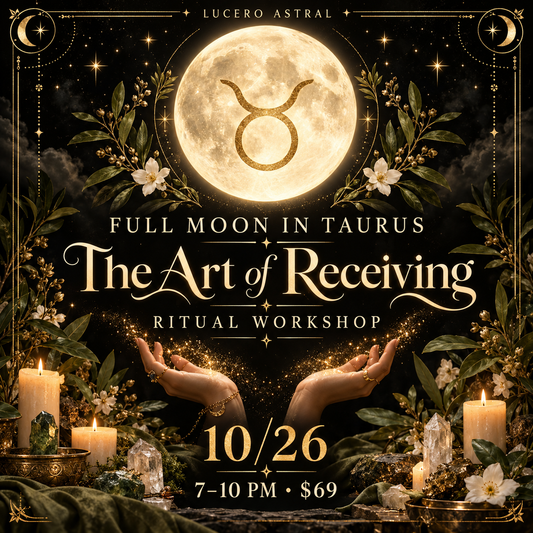 Full Moon in Taurus Ritual Workshop