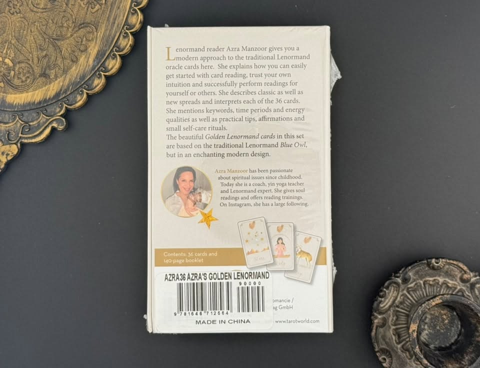 Azra’s Golden Lenormand Cards