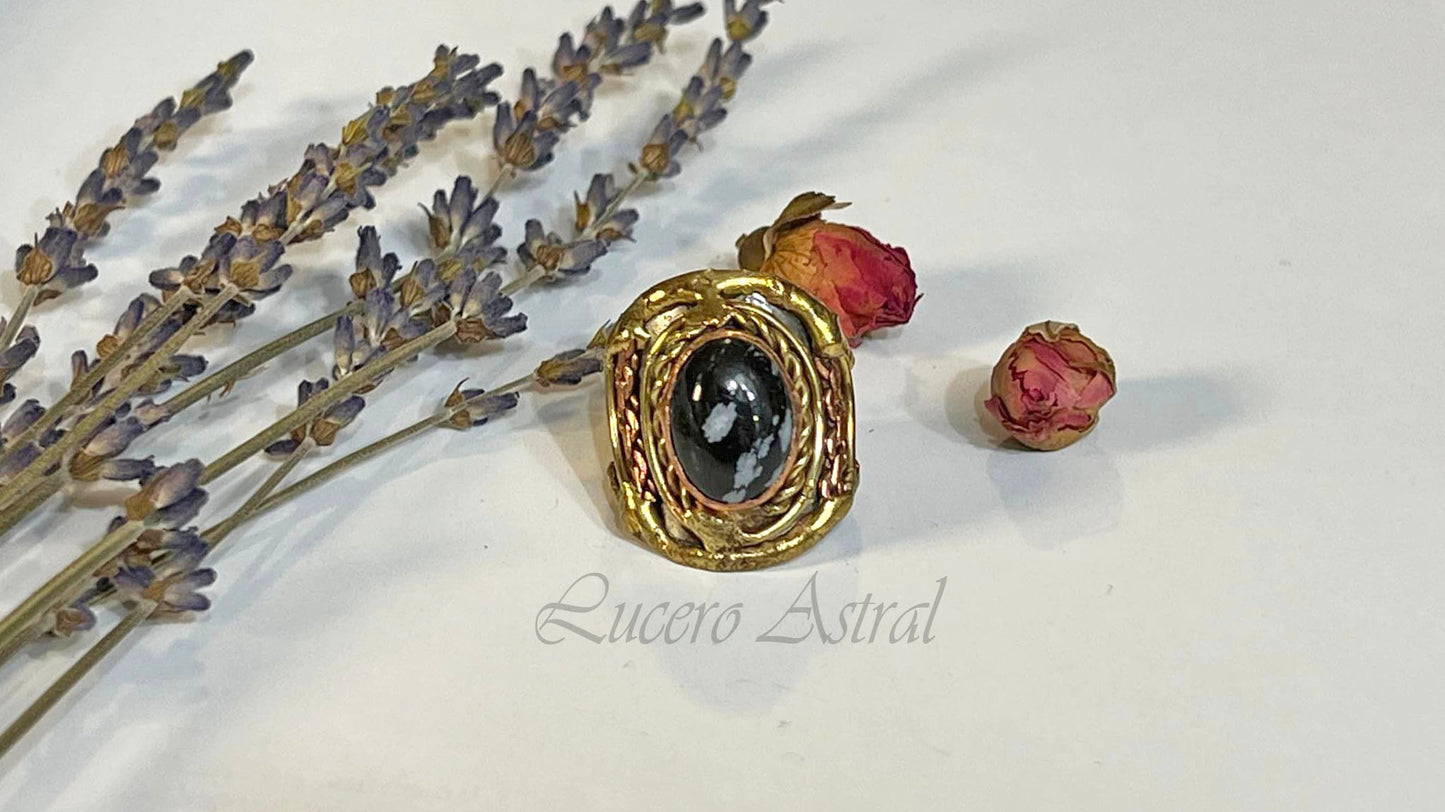 Anillos de puño de piedras semipreciosas