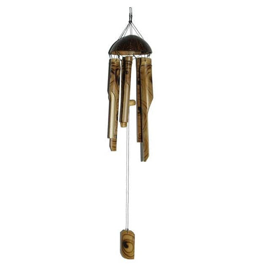 Campanillas de viento de bambú