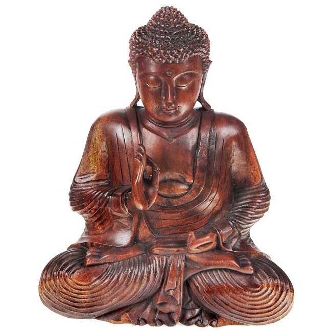 Buda XL sentado meditando - Hecho a mano en Bali