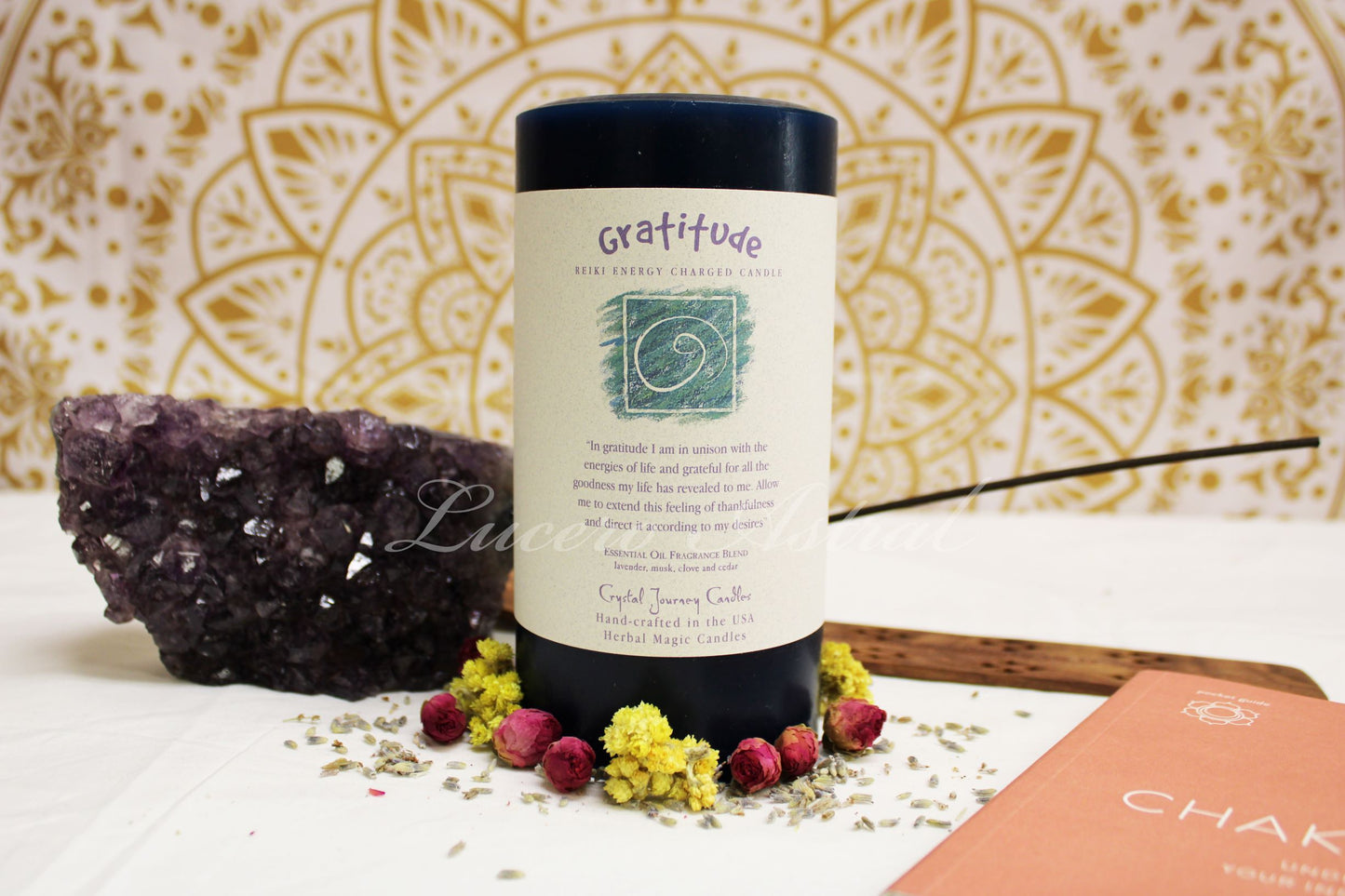 Vela Energética Reiki de Gratitud
