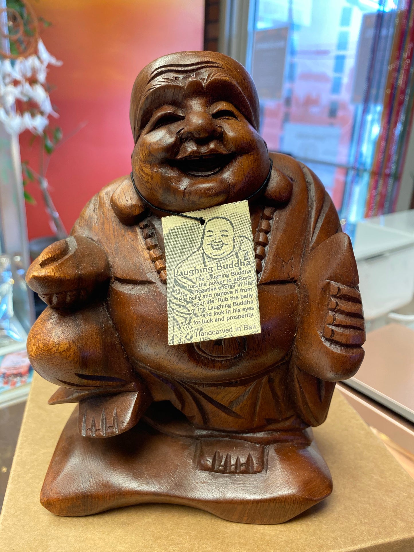 Buda sonriente - Hecho a mano en Bali