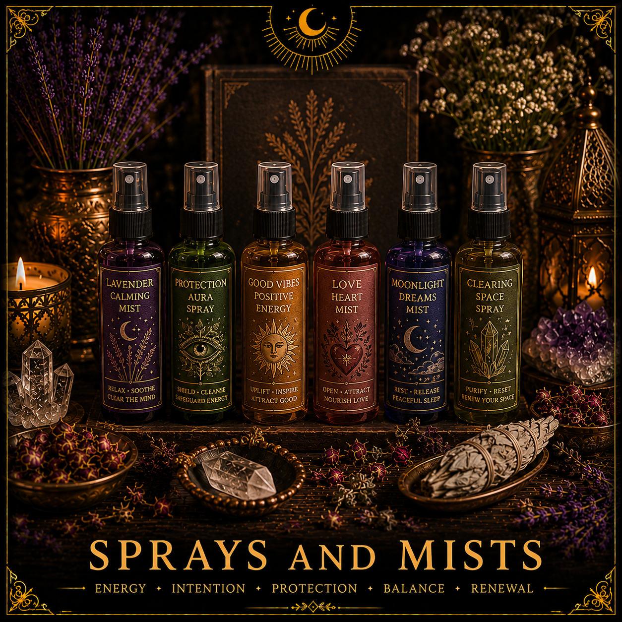 SPRAYS AND MISTS
