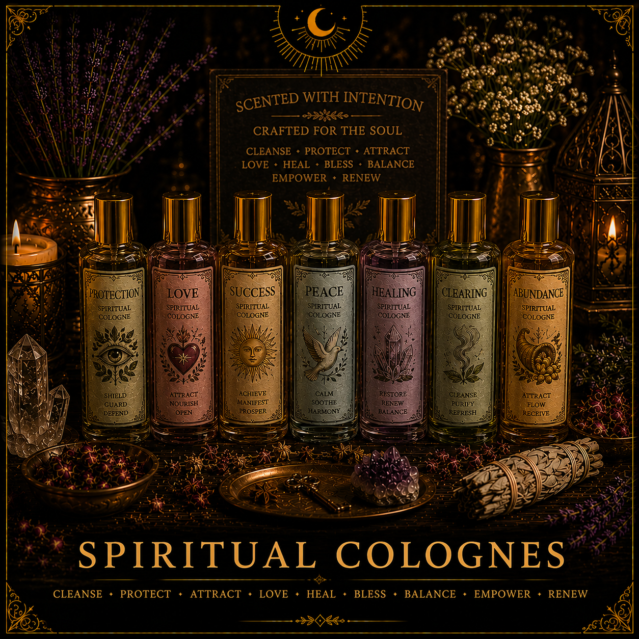 SPIRITUAL COLOGNES