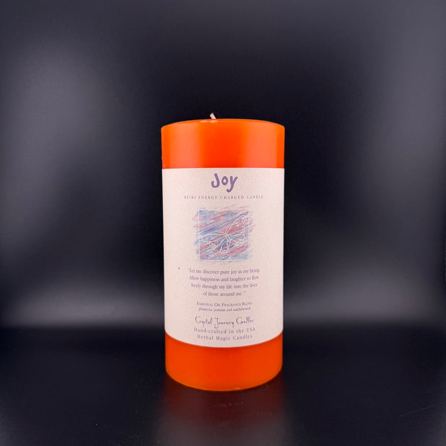 Crystal Journey Candles Joy Affirmation Candle