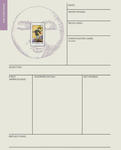 El diario del Tarot Weiser: incluye 1,920 pegatinas de Tarot
