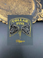 Silver Ouija Planchette Collar Pin Set