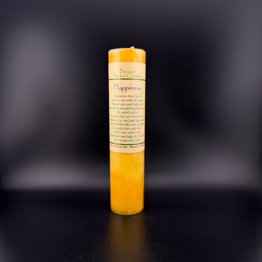 Happiness | Blessed Herbal Candles