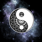 Adhesivo Yin Yang