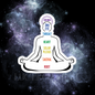 Pegatina con Definición de Chakra