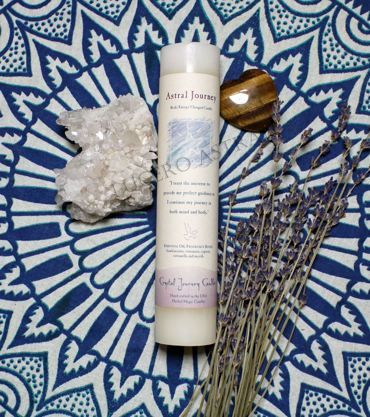 Velas de Reiki cargadas energéticamente de 7''