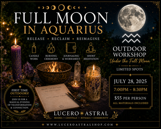 Full Moon in Aquarius Ritual Workshop