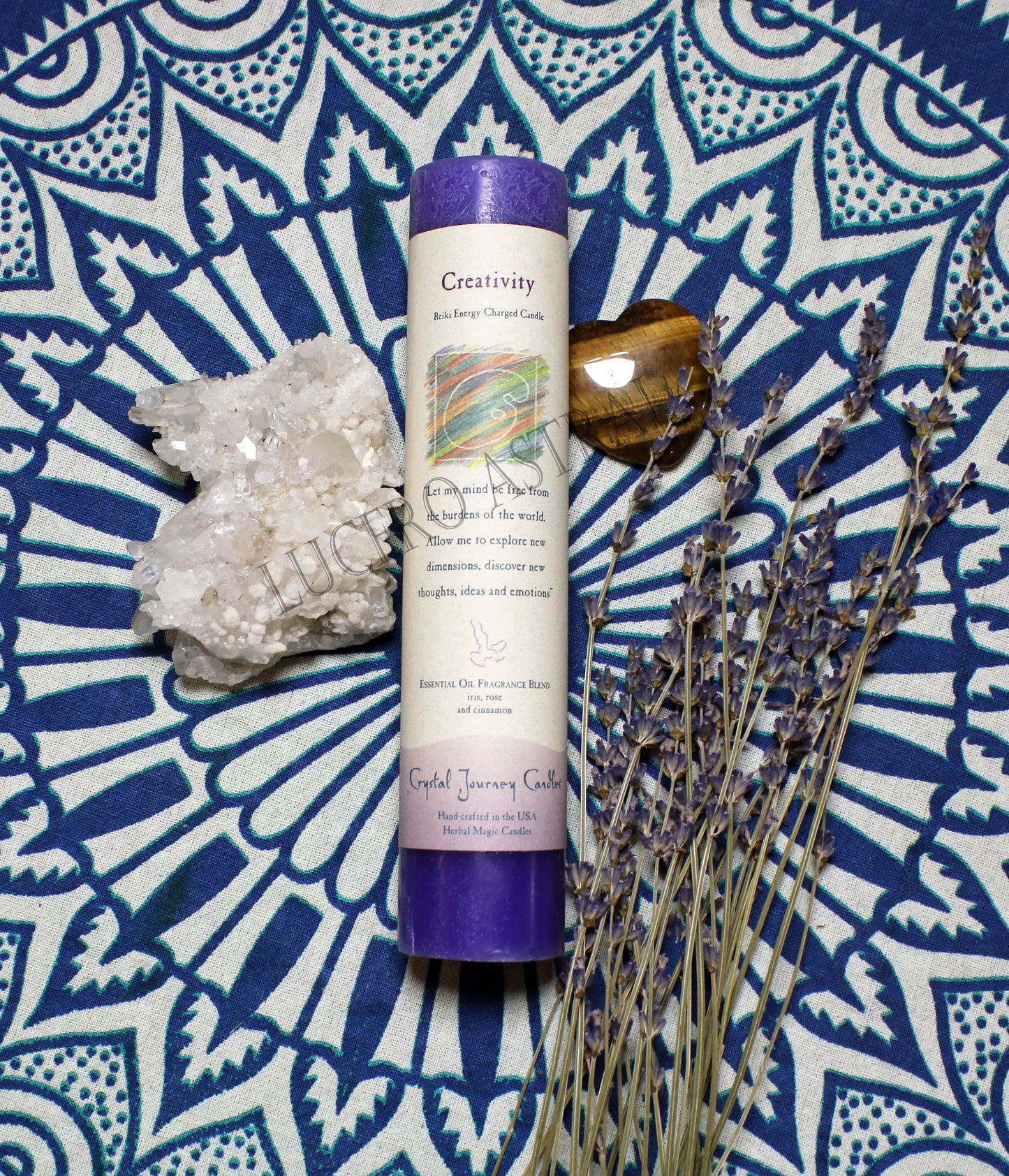 Velas de Reiki cargadas energéticamente de 7''