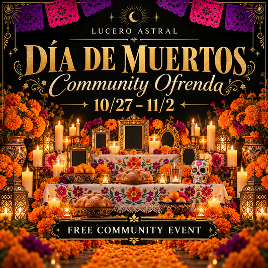 The Día de los Muertos- Community Ofrenda
