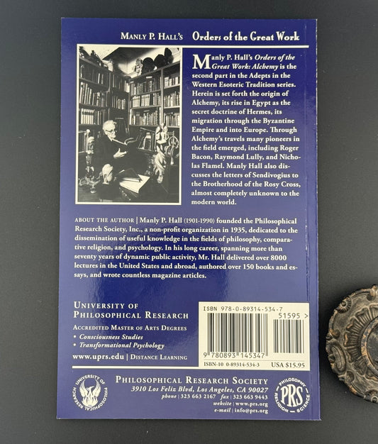 Orders of the Great Work: Alchemy — Manly P. Hall
