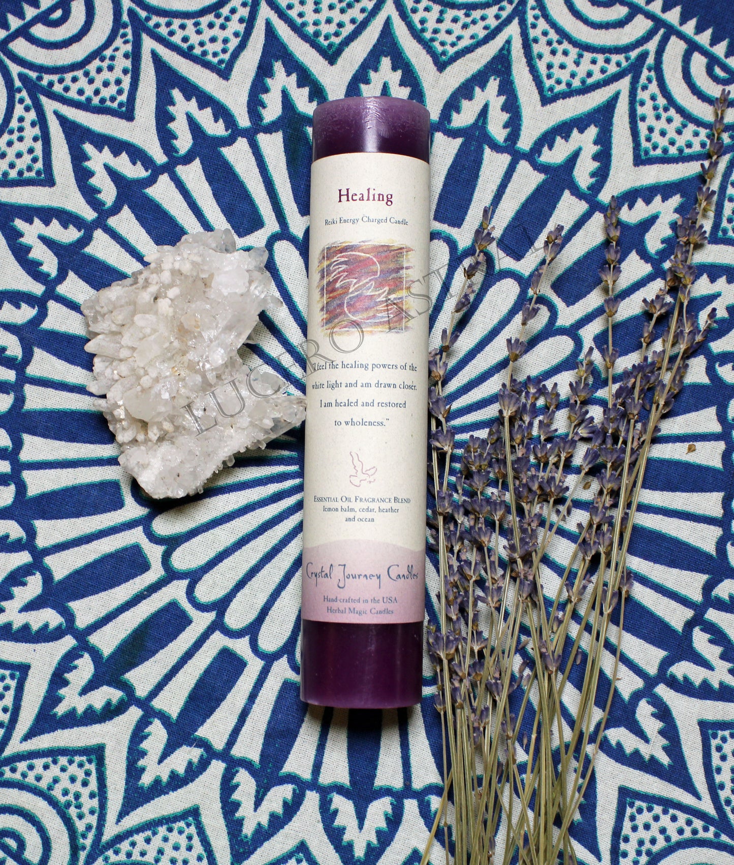 Velas de Reiki cargadas energéticamente de 7''