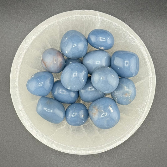 Angelite Tumbled Stone