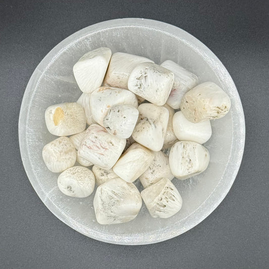 Scolecite Tumbled Stone