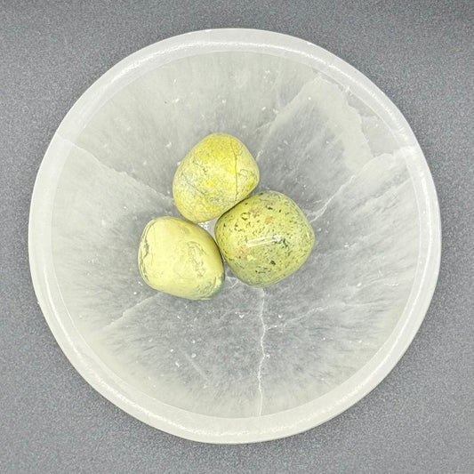 New Jade Tumbled Stones