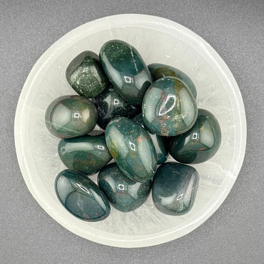 Bloodstone Tumbled Stone