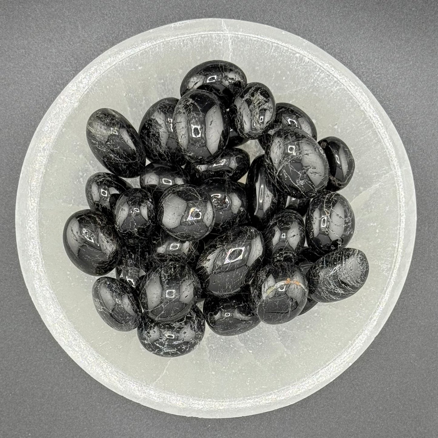 Black Tourmaline Tumbled Stone