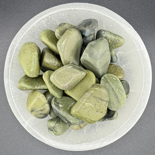 Serpentine Tumbled Stones
