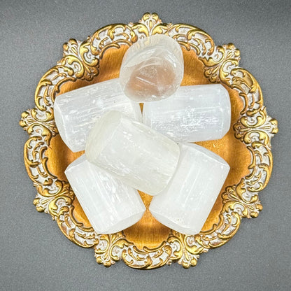 Selenite Jumbo Tumbled Stones