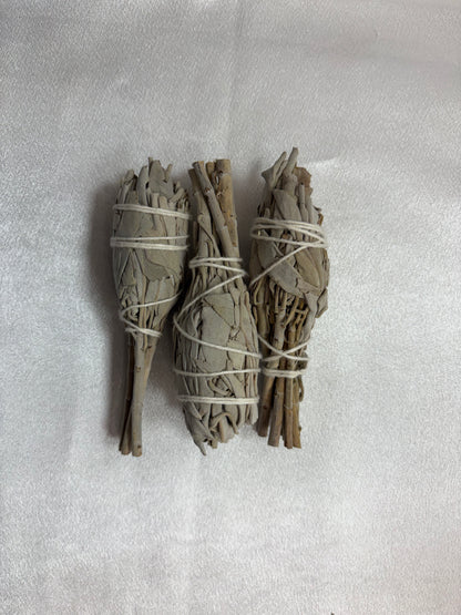 Sahumerio de salvia blanca