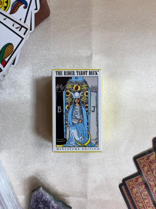 El mazo Rider Tarot Edición Miniatura