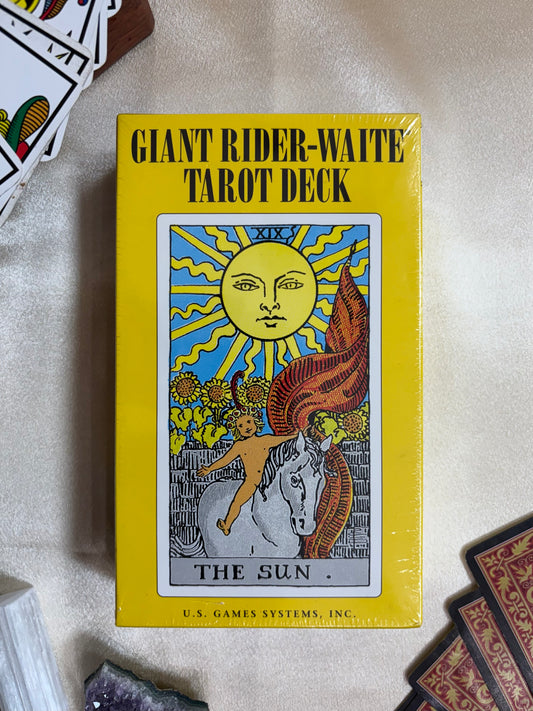 Mazo gigante de tarot Rider-Waite