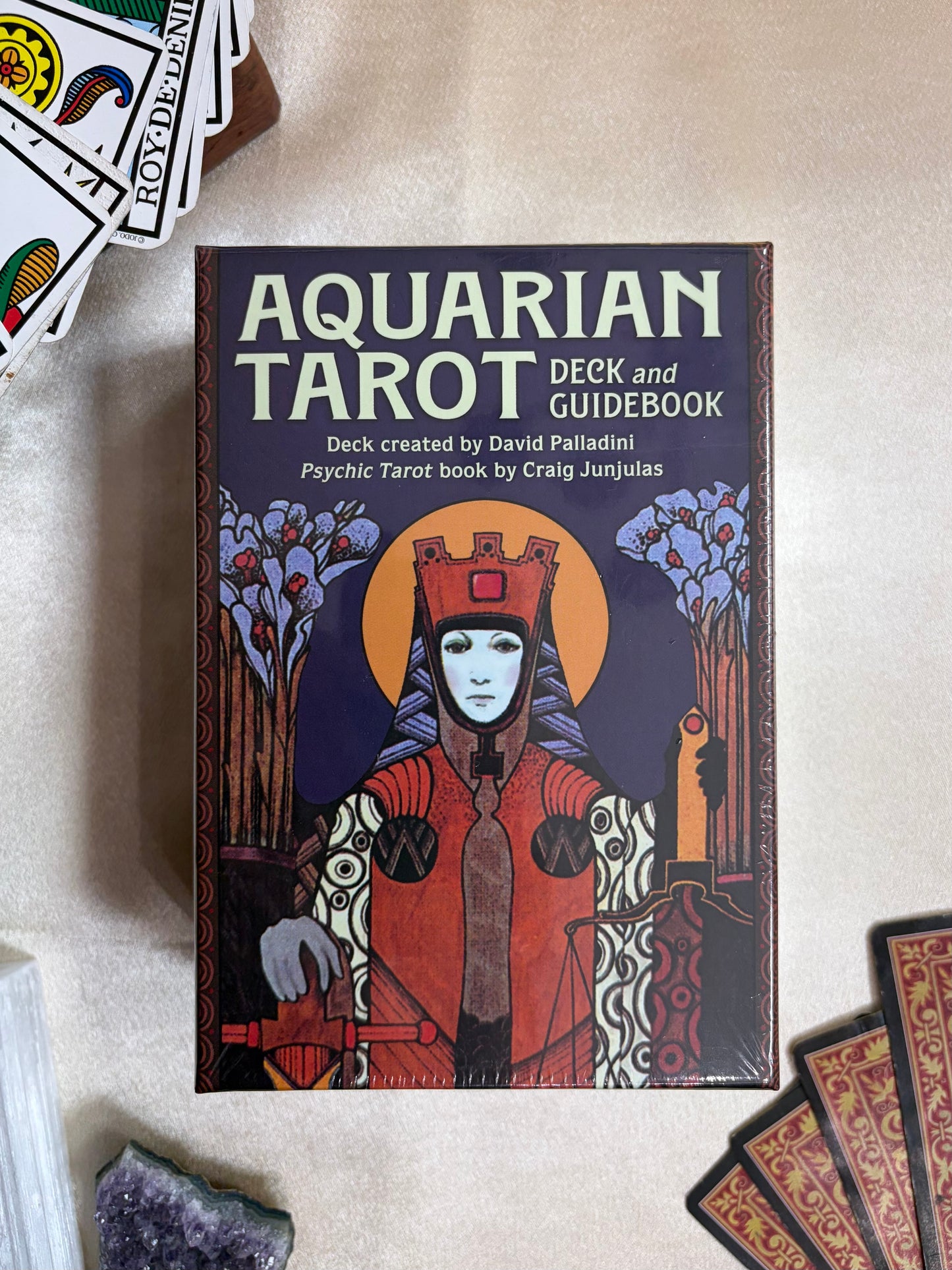 Aquarian Tarot Deck and Guidebook