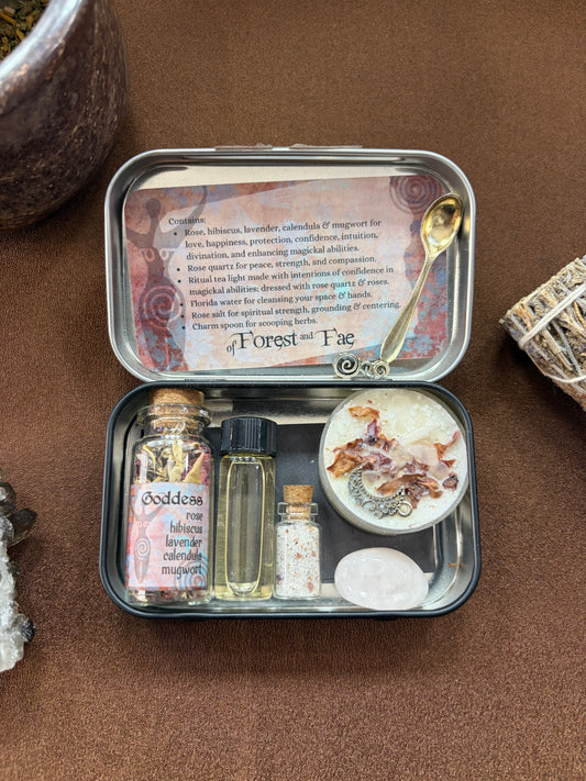 Goddess Travel Altar Kit