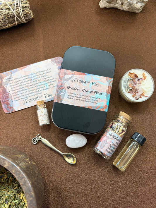 Goddess Travel Altar Kit