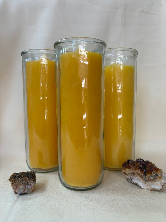 Pull Out Yellow Candle