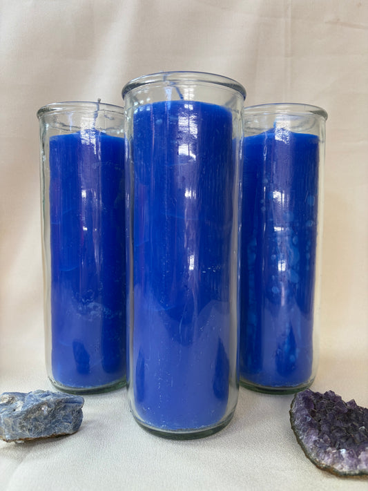 Pull Out Blue Candle