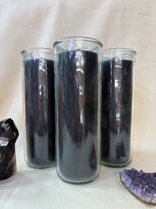 Pull Out Black Candle