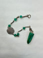 Green Aventurine Flower of Life Pendulum