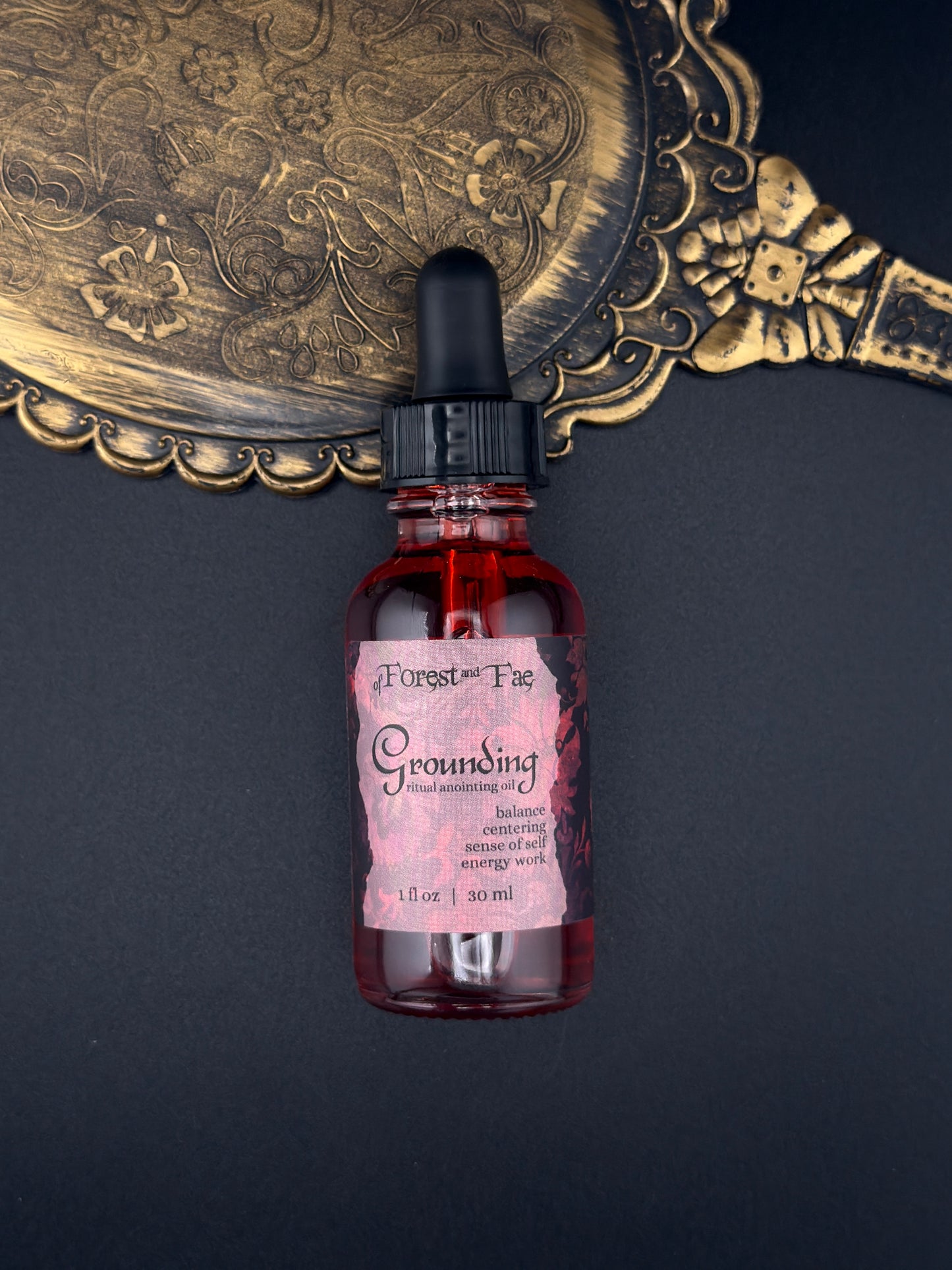 Grounding Ritual Anointing Oil Dropper